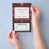 Microwave Popcorn Wrapper Pink Khandelier Flyer (Handgriff)