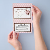 Microwave Popcorn Wrapper Pink Ladybug Flyer (Handgriff)