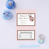 Microwave Popcorn Wrapper Pink Ladybug Flyer (Einzeln)