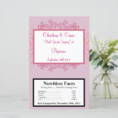 Microwave Popcorn Wrapper Pink/Lila Chinesisches S (Stehend Vorderseite)