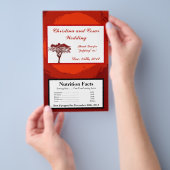 Microwave Popcorn Wrapper Red Sunset in Afrika Flyer (Handgriff)