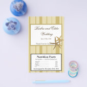 Microwave Popcorn Wrapper Sandy Beach Flyer (Einzeln)