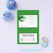 Microwave Popcorn Wrapper Sweet 16 Green Flyer (Einzeln)