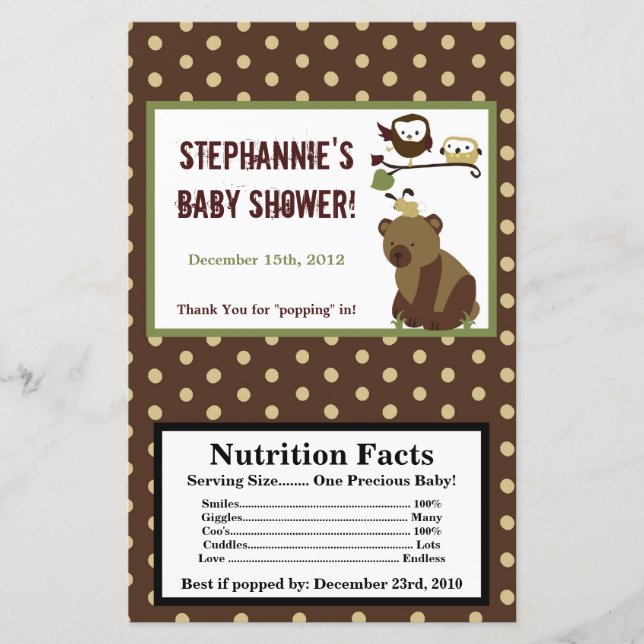 Microwave Popcorn Wrapper Verzauberter Hollow Fore (Vorderseite)