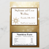 Microwave Popcorn Wrapper Weihnachtskupfer Weichze Flyer (Vorne)