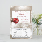 Microwave Popcorn Wrapper Winter Blur (Stehend Vorderseite)