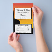 Microwave Popcorn Wrapper Wüste Mountain Sunset R Flyer (Handgriff)