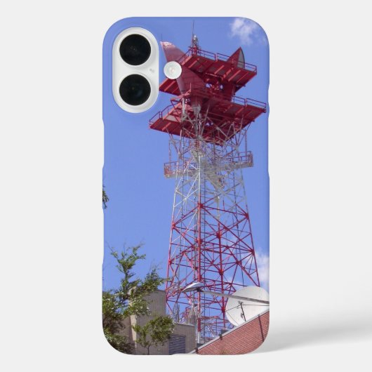Microwave Relay Radio Telecom Tower Case-Mate iPhone Hülle (Rückseite)