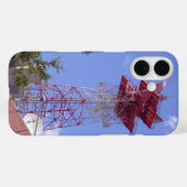 Microwave Relay Radio Telecom Tower Case-Mate iPhone Hülle (Rückseite (Horizontal))