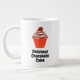 Microwave-Single-Serve-Tasse (Schokoladenkuchen-Ta Jumbo-Tasse