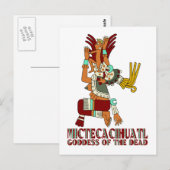 Mictecacihuatl Postkarte (Vorne/Hinten)
