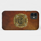 Mictlantecuhtli - aztekischer Gott des Todes Case-Mate iPhone Hülle (Rückseite (Horizontal))