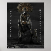 Mictlantecuhtli Poster (Vorne)