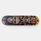 ‚Mictlantecuhtli‘ Skateboard (Horizontal)