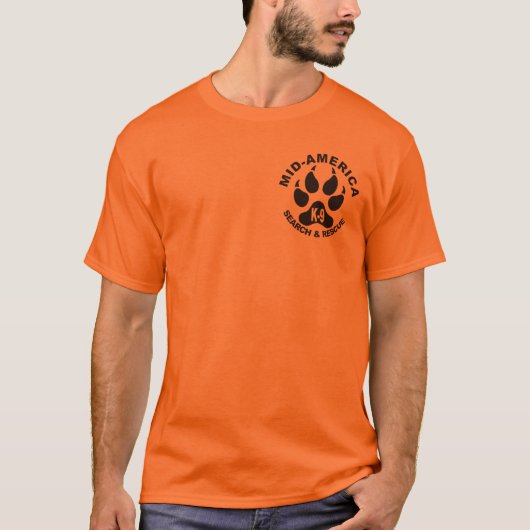MID-AMERIKA K-9 T-Shirt (Vorderseite)