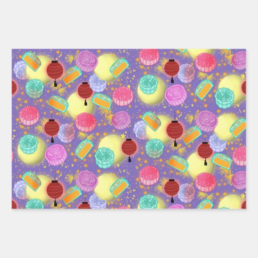 Mid Autumn Festival Geschenkpapier Set (Vorderseite 2)