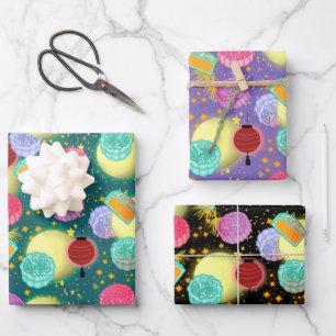 Mid Autumn Festival Geschenkpapier Set