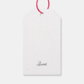 Mid Autumn Festival | Jade Rabbit | Mooncake-Gesch Geschenkanhänger (Rückseite)