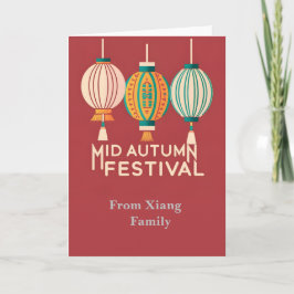 Mid Autumn Festival Karte