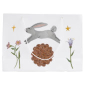 Mid Autumn Festival | Mooncake Rabbit Gift Bag Große Geschenktüte (Rückseite)