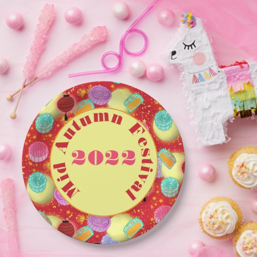 Mid Autumn Festival - Rote Teller (Party)