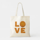 Mid-Autumn Harvest Monte Laternen Festival Mooncak Tragetasche (Rückseite)