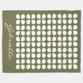 Mid Centovalli - Mittelalterliches Städtische Bade Fleecedecke (Vorderseite (Horizontal))