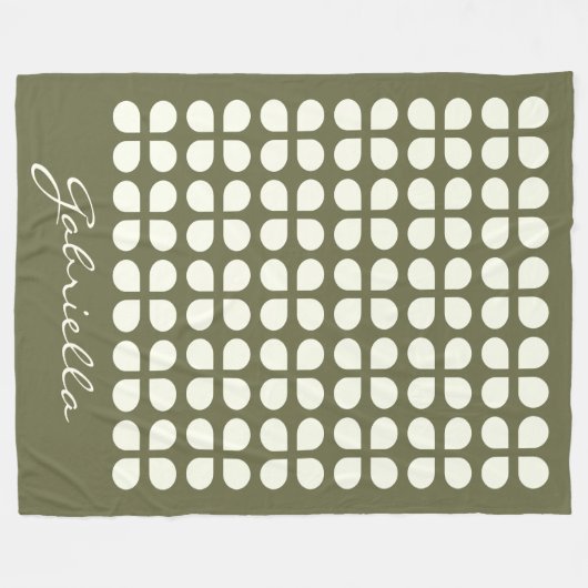 Mid Centovalli - Mittelalterliches Städtische Bade Fleecedecke (Vorderseite (Horizontal))