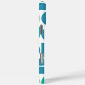 Mid Century Aquatic TilesiPhone / iPad Gehäuse Case-Mate iPhone Hülle (Rückseite / Rechts)