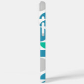 Mid Century Aquatic TilesiPhone / iPad Gehäuse Case-Mate iPhone Hülle (Rückseite / Links)