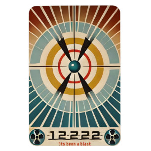 Mid Century Atomic Age Kunst Es War Ein Knall Magnet