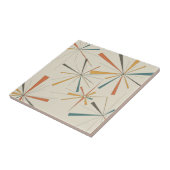Mid Century Atomic Starburst Geometrisch Retro Fliese (Seite)