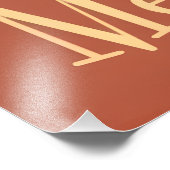 Mid Century Black Cat Merry Martini Christmas Fotodruck (Ecke)