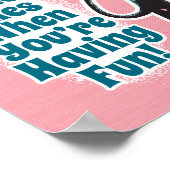 Mid-Century Cats Calendar Kitchen Poster (Ecke)