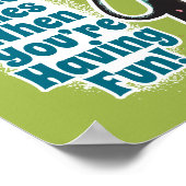 Mid-Century Cats Calendar Kitchen Poster (Ecke)