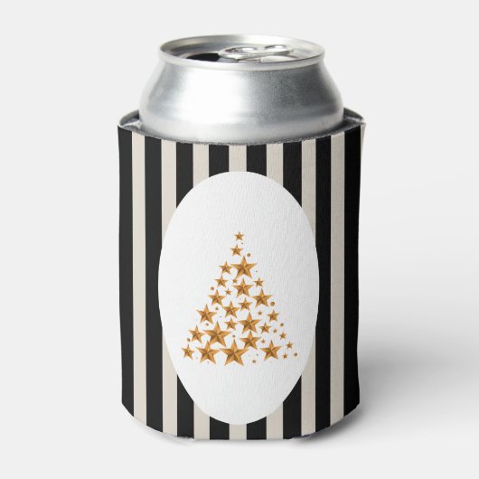 Mid century christmas tree with Golden star Dosenkühler (Kanne Vorderseite)