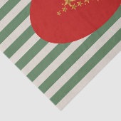 Mid century christmas tree with Golden star Seidenpapier (Ausschnitt)