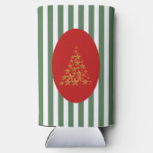 Mid century christmas tree with Golden star Selters Dosenkühler (Rückseite)