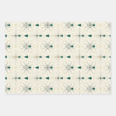 Mid Century Christmas Trees Geschenkpapier Set (Vorderseite 3)