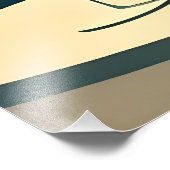 Mid Century Cocktail Party Couples - First Date Fotodruck (Ecke)