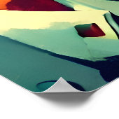 Mid Century Cocktail Party Couples - Mi Amor Poster (Ecke)