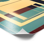 Mid Century Cocktail Party Couples - Soirée Hosts Fotodruck (Ecke)