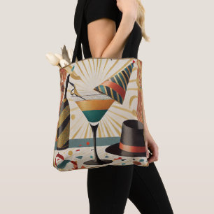 Mid-Century Cocktail-Stunde - Silvester Tasche
