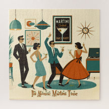 Mid Century, es ist Atomic Martini Time Cocktailpa