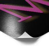 Mid Century Futuristic Mardi Gras Cocktail Party Fotodruck (Ecke)