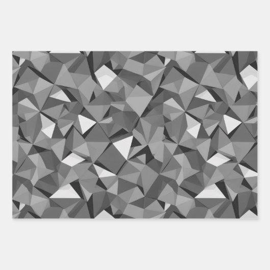 Mid-Century Geometric | Wrapping Paper Sheets Set Geschenkpapier Set (Vorderseite 3)