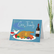 Mid Century Give Thanks Retro Frohes Erntedankfest