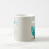 Mid Century Gravel Kunst, Dichtung und Musik Kaffeetasse (Mittel)