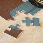 Mid Century Hip Martini Tanzparty Puzzle (Seite)