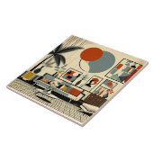 Mid Century Interior Design Eclipse Livingroom Fliese (Seite)